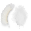 lot de 2 pendentifs de rechange (plumes + toison) pour la canne à pêche Kater Kasimir avec plumes
