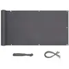 Sekey Brise-Vue pour balcon PES 120 x 400cm, Anthracite