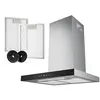 Heinrich's HDU 7631 IX Hotte Aspirante Murale 60 cm, Commande Tactile,...