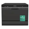 Heinrich's HTG 8840 Noir - Mini Lave-Vaisselle de Comptoir 6 Couverts,...