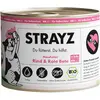 STRAYZ BIO 6 x 200 g pour chat   boeuf bio & betterave rouge bio en sa...