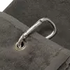 cbf moda moda Serviette de raquette avec mousqueton, gris