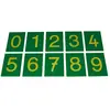 Montessori Chiffres sur papier rugueux