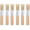 Pinceau en bois 14mm 6 pièces
