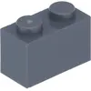 LEGO® briques 1x2 gris foncé - 3004 NOUVEAU ! Quantité 50x