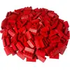 LEGO® 2x4 Tuiles Rouge pour toit - 3037 NOUVEAU ! Quantité 500x
