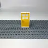 LEGO® 1x4x6 Portes Jaune et cadre blanc pour maison, bâtiment NOUVEAU ...