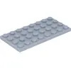 LEGO® 4x8 Panneaux de construction Gris clair Constructible des deux c...
