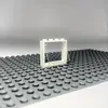 LEGO® 1x4x3 Fenêtre Transparent Cadre blanc pour maison, bâtiment NOUV...