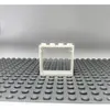 LEGO® 1x4x3 Fenêtre Transparent Cadre blanc pour maison, bâtiment NOUV...