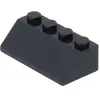 LEGO® 2x4 Tuiles de toit Noir pour toit - 3037 NOUVEAU Quantité 250x