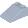 LEGO® 3x2 Tuiles Gris clair pour toit - 3298 NOUVEAU  Quantité 50x