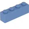 LEGO® Briques 1x4 Bleu sable - 3010 NOUVEAU ! Quantité 100x