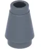 LEGO® 1x1 Brique de Cône Gris Foncé Cylindre - 4589b NOUVEAU ! Quantit...
