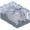 LEGO® 2x3 Blocs lumineux Bloc lumineux jaune orange LED - 54930c02 NOU...