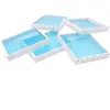 LEGO® Fenêtre 1x6x5 Blanc et disques bleus transparents - NOUVEAU Quan...