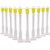 LEGO® City Réverbères Blancs avec lampes jaunes - NOUVEAU ! Quantité 1...