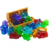 LEGO® Bijoux Trésor 20 cristaux étincelants et 1 coffre au trésor en o...