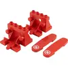 LEGO® DUPLO® Accessoires pour chemin de fer 2 butoirs + 2 pierres de c...
