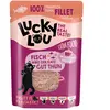 12x70g Extra Food Filet de thon en bouillon Lucky Lou nourriture humid...