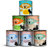 Lucky Lou Adult 6 x 800 g pour chat - Wild Mix (4 variétés)