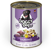 6x800 g Doggy Dog adulte veau et canard nourriture humide pour chien