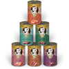 Soul Pet KITTY Cat Paté Mix 2, 6 x 400 g, nourriture humide pour chat dans un paquet d'essai, nourriture pour chat sans céréales avec taurine, huile de saumon et moule au...