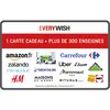 Blackhawk Carte Cadeau 25  Everywish