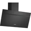 Siemens Hotte décorative inclinée Siemens LC65KDK60 60cm 550m3/h noir