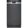 Siemens SR53HS52MF, Lave-vaisselle encastrable avec bandeau, 45 cm, Acier brosse