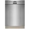 NEFF Lave-vaisselle intelligent S125ECS15E, N 50, 60 cm, fabriqué en Allemagne, tiroir à couverts, très silencieux, à séchage ouvert, nettoyage puissant avec Chef 70 °C, en acier brossé, Aqua Stop
