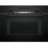 Bosch CMA583MB0, Série 4, Four micro-onde combiné, Encastrable, Noir