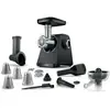 bosch Série 4 Hachoir à viande MultiPower 1900 W Noir, noir MFWS450B