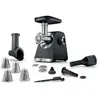 9 bosch Série 6 Hachoir à viande MultiPower 2100 W Noir, argent métall...