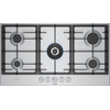 Bosch Série 6 PCR9A5I90 Table de cuisson inox Intégrée 90 cm gaz 5 zon...