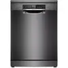 9 bosch Série 6 Lave-vaisselle pose-libre 60 cm Acier brossé noir anti...