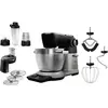 Bosch MUMS8ZS22, 6 litres, noir, argent, commandes tactiles, acier ino...