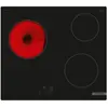 Table de cuisson vitrocéramique 60cm 3 feux 5400w noir Bosch PKM61RAA8F