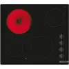 Table de cuisson vitrocéramique 60cm 4 feux 6600w noir Bosch PKE611CA8E