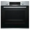 Bosch four intégrable multifonction 71l 60cm a pyrolyse inox - hba573br0