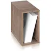 Zomo VS-Box 50 boîte de rangement pour vinyles noyer