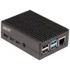 Joy-It Boitier Aluminium Noir Compatible Raspberry Pi 4B