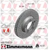 OTTO ZIMMERMANN GMBH Disque de frein avant gauche (Ref: 460.1560.20)