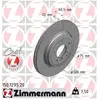 Disque de frein COAT Z 150.1295.20 Zimmermann 150.1295.20