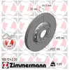 Disque de frein COAT Z 100.1242.20 Zimmermann 100.1242.20