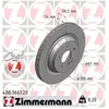 Disque de frein COAT Z 400.3661.20 Zimmermann 400.3661.20