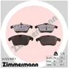 Zimmermann Kit de plaquettes de frein, frein à disque rd:z 24123.900.1