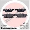 Zimmermann Kit de plaquettes de frein, frein à disque 22412.180.1