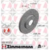 Disque de frein DISQUE DE FREIN SPORT COAT Z 320.3813.52 Zimmermann 320.3813.52