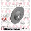 Disque de frein COAT Z 150.3467.20 Zimmermann 150.3467.20